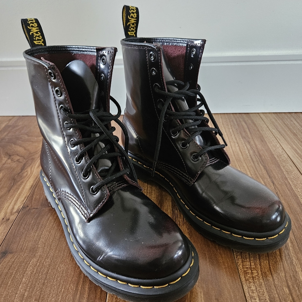 Dr. Martens 1460 Arcadia leather lace up boot Sz 9 Womens